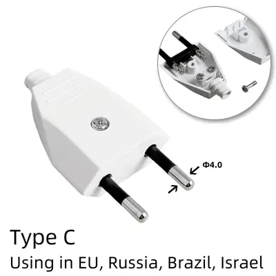 Image de Adaptateur Prise Schuko 16A - Connecteur Euro Fiable