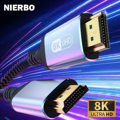 Image de Câble HDMI 2.1 8K 60Hz - Ultra Haute Vitesse 48Gbps
