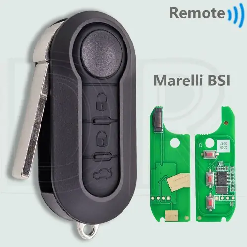 Image de Clé Télécommande Voiture 433MHz - Compatible Fiat, Peugeot, Citroën