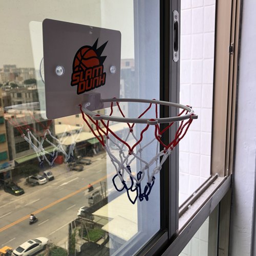 Imagen de Mini Aro de Baloncesto con Ventosa para Niños