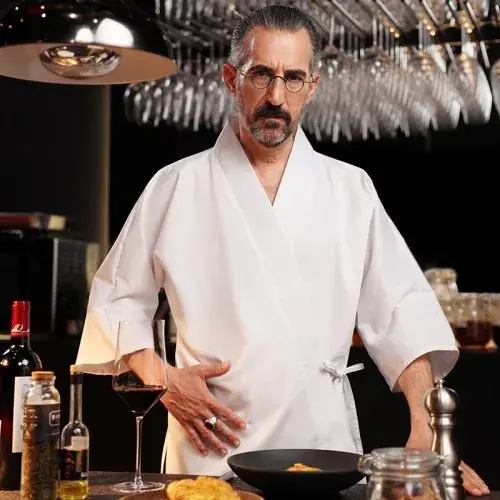 Image de Uniforme de Chef Japonais - Style Sushi & Kimono Coréen