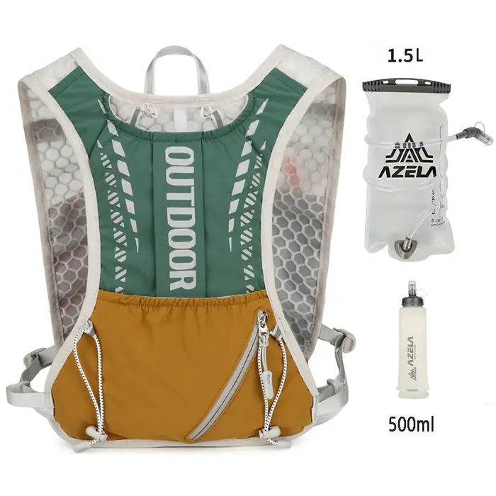 Verde bolsa de agua 2 L