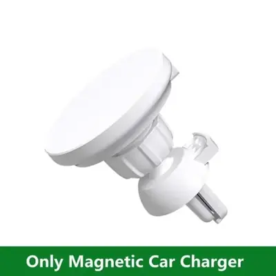 Image de Chargeur magnétique voiture pour iPhone 12-15, support aération rapide