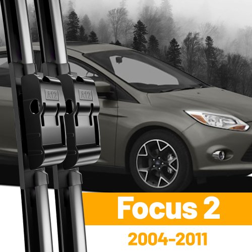 Imagen de Limpiaparabrisas Delantero para Ford Focus II MK2 (2004-2011) - Accesorios de Ventana de Parabrisas de Alta Calidad 26" y 17"