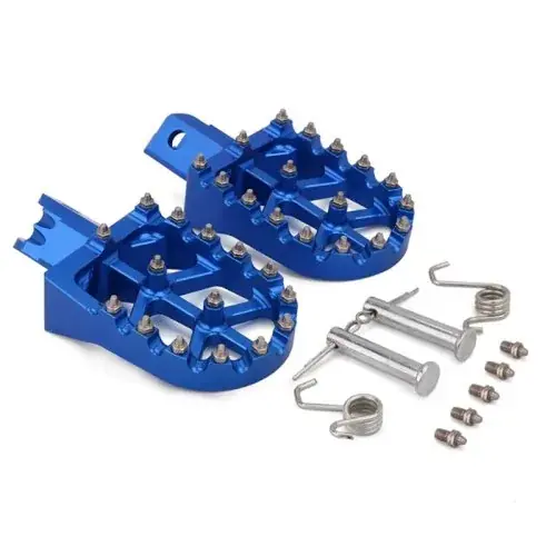 Image de Repose-pieds CNC Universel pour Moto - Compatible Honda CRF/XR 50-110