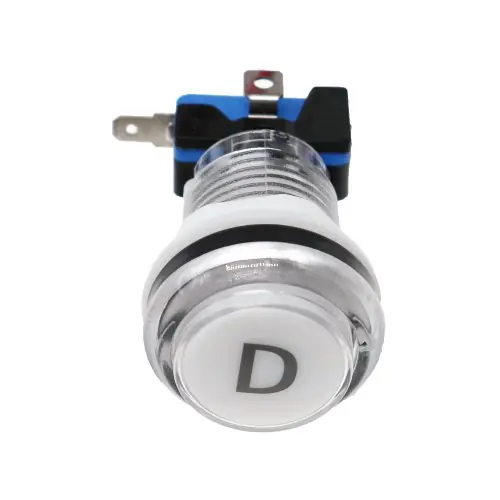 Image de Bouton LED Arcade 30mm - Éclairage Coloré & Poussoir