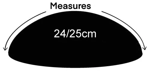 24-25CM BLACK