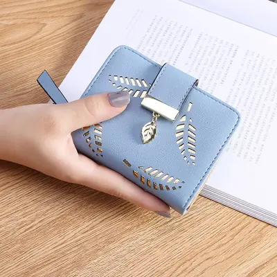 Image de Portefeuille Femme en Cuir PU - Élégant & Pratique