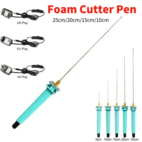 Bild von 25cm/20cm/15cm Schaums ch neider Stift Elektro schaum Schneidwerk zeug Heiß drahts ch neider Stift tragbare schnelle Erwärmung für Styropor Schaums ch neiden