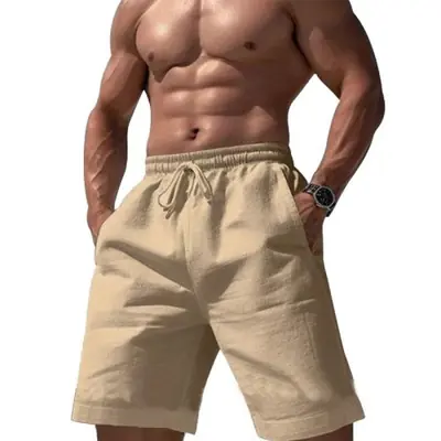 Image de Short Homme Lin Coton - Confort Été