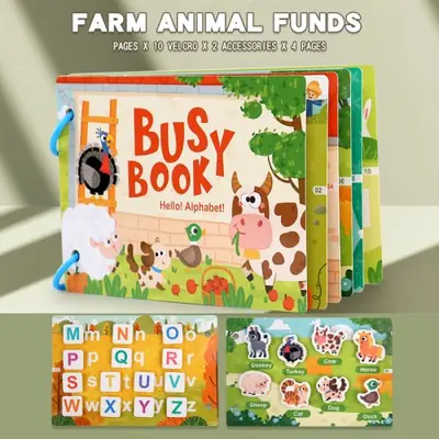 Image de Stickers Montessori Réutilisables - Jeu Éducatif pour Enfants