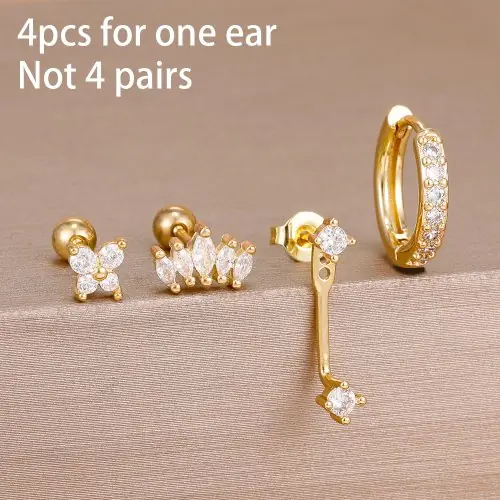 5-goud-wit-4PCS