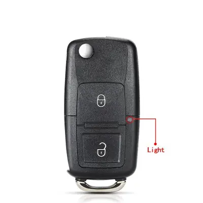 Image de Coque de Clé Voiture Compatible VW & Skoda - Protection Élégante et Durable
