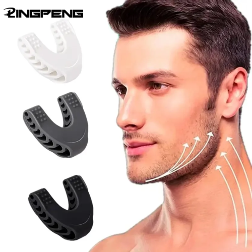 Imagen de Ejercitador Facial en Forma de U para Fortalecer la Mandíbula y Definir la Línea del Rostro – Pelota de Masticación para Entrenamiento Muscular y Aestética Facial
