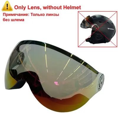 Image de Casque de Ski Intégré avec Lunettes - Protection Optimale