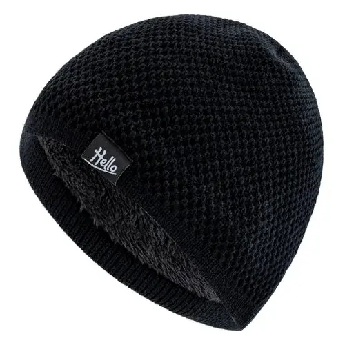 Image de Bonnet Hiver Unisexe en Peluche Chauffant