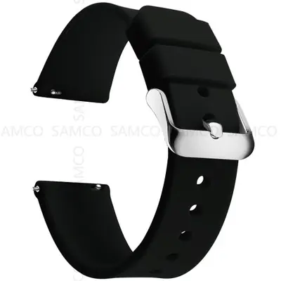 Image de Bracelets de Montre en Silicone Rapide & Souple