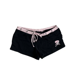 Image of Streetwear Y2K Hip Hop Casual Women letter Print orts Rock Harajuku vintage women Chic Gothic Punk Emo Girls Lace Browen Shorts