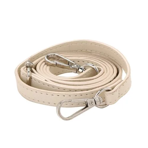 Beige zilver gesp