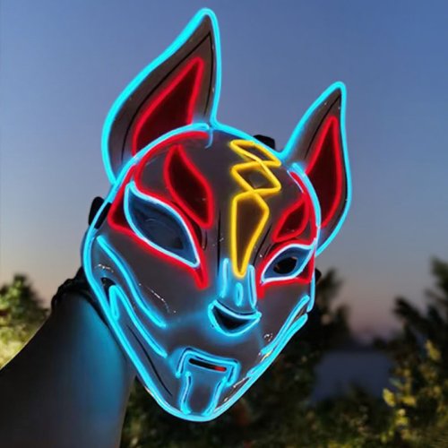 Bild von Anime Fuchsmaske – Japanisches Cosplay Accessoire