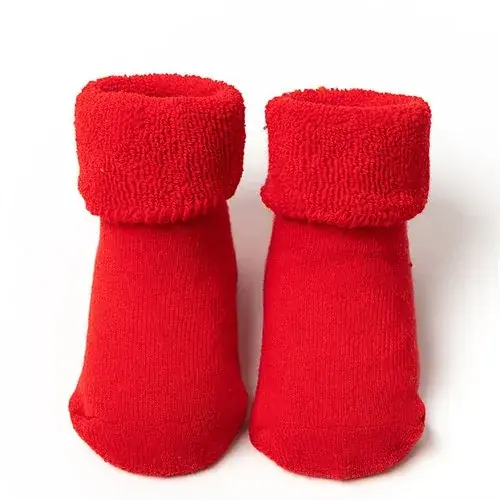 Image de Chaussettes de Noël Antidérapantes pour Bébés