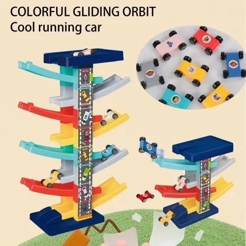 Image de Voiture Coulissante Mini Jeu d'Inertie pour Enfants