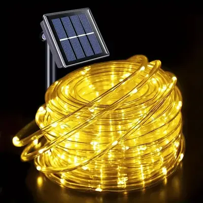 Image de Lumières LED Extérieures - Chaîne Lumineuse pour Jardin et Fêtes