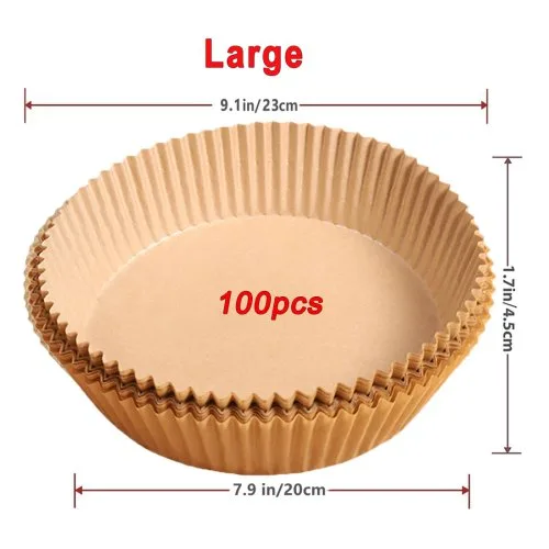 Marrón 100Pcs-20cm