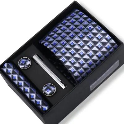 Image de Boutons de Manchette & Cravate Élégante - Cadeau Homme Raffiné