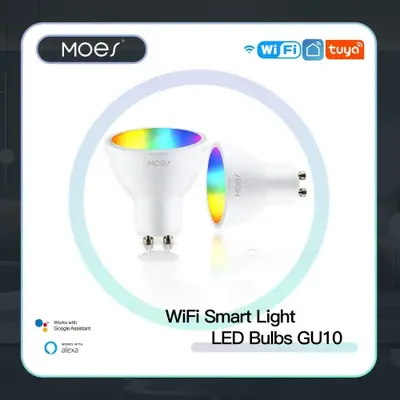 Image de Ampoule LED Intelligente RGBW Wi-Fi
