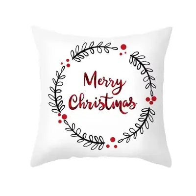 Image de Housse de Coussin Noël 45cm - Décoration festive