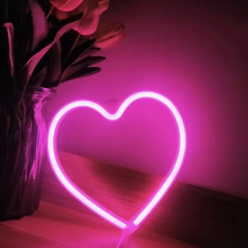 Klein liefde roze