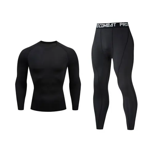 Image de Ensemble de Course Homme Compression XXL - Séchage Rapide & Seconde Peau