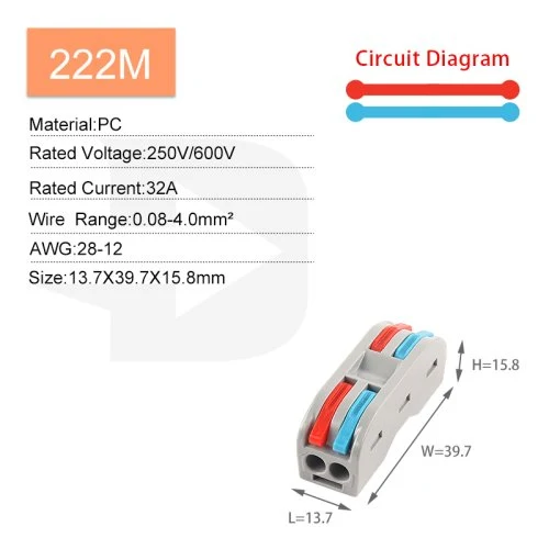 NC-222M 5PCS