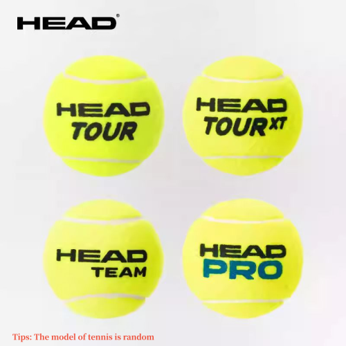 Immagine di Palline da Tennis Head 3, 6 o 9 Pezzi – Palline da Allenamento in Gomma di Lana con Alta Elasticità e Durabilità, Modello Casuale