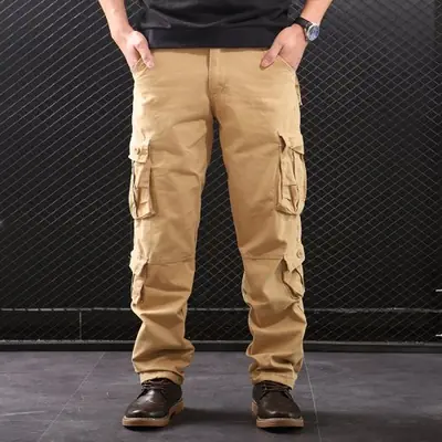 Image de Pantalon Cargo Homme Camouflage Joggers Streetwear