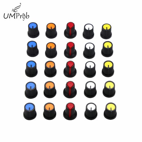 Imagen de Tapa de Perilla para Potenciómetro WH148 - 5 Colores