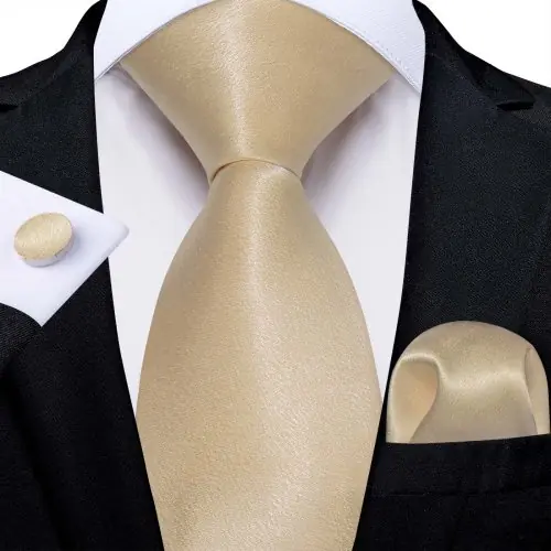 Image de Cravate Homme 8cm - Orange, Blanc, Vert, Bleu - Mariage & Cérémonie