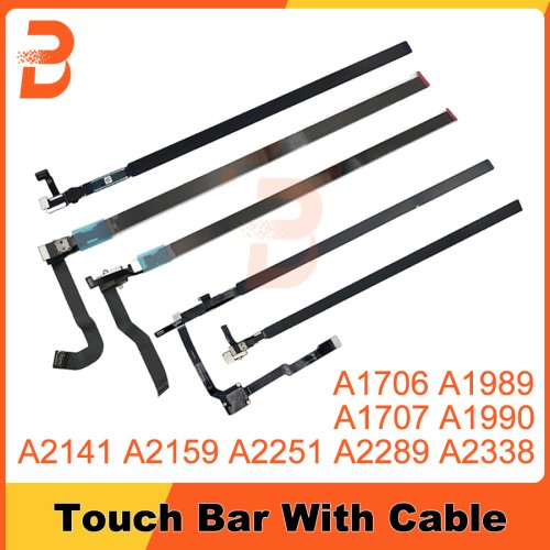 Zdjęcie Oryginalny Pasek Dotykowy Touch Bar do MacBook Pro Retina 13"/15"/16" – Kompatybilny z Modelami A1706, A1989, A1707, A1990, A2141, A2159, A2251, A2289, A2338 (2016–2020)