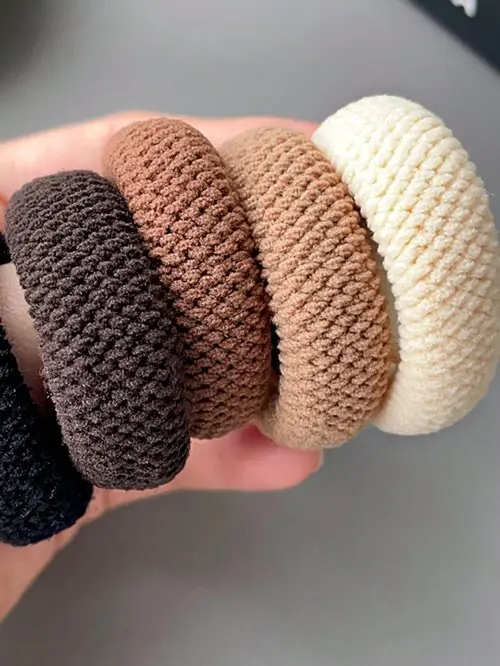 Image de Chouchous Élastiques Colorés - Lot de 10