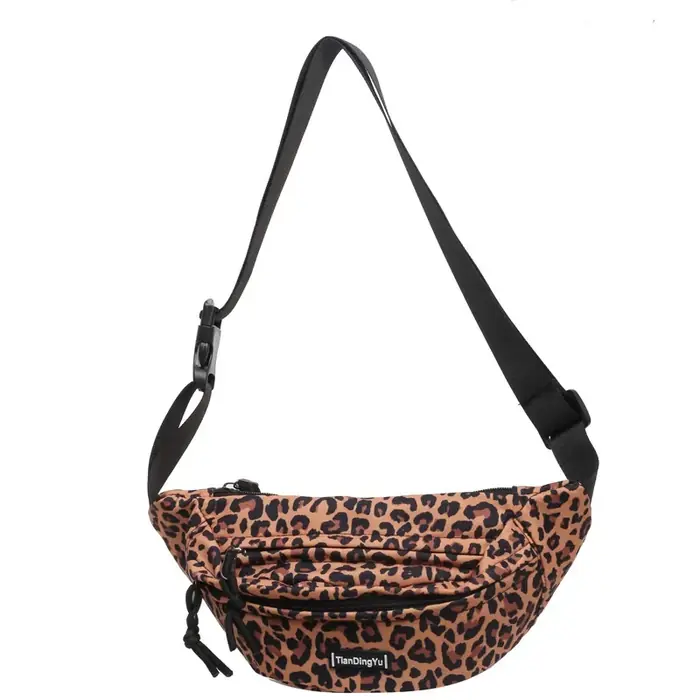 Image de Sac Bandoulière Vintage Léopard & Zèbre pour Femme