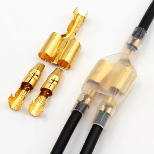 Afbeelding van Kwalitatieve Krimpconnectoren 4.0mm - 25/50 Sets voor Auto en Elektriciteit