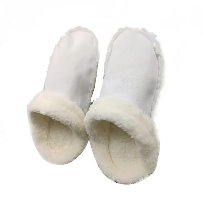 Image de Couvre-chaussures Hiver Chauffants en Velours