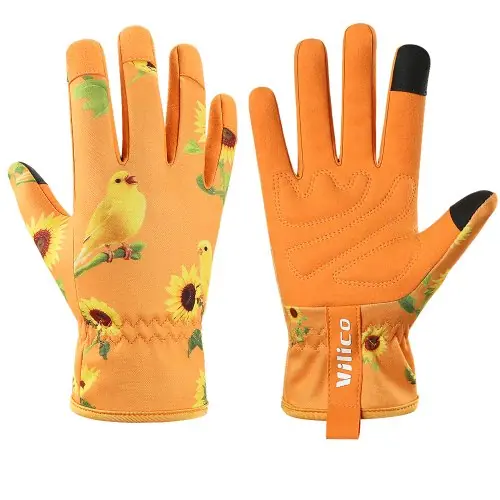 Image de Gants de Jardinage Femme - Cuir Respirant & Anti-Épines