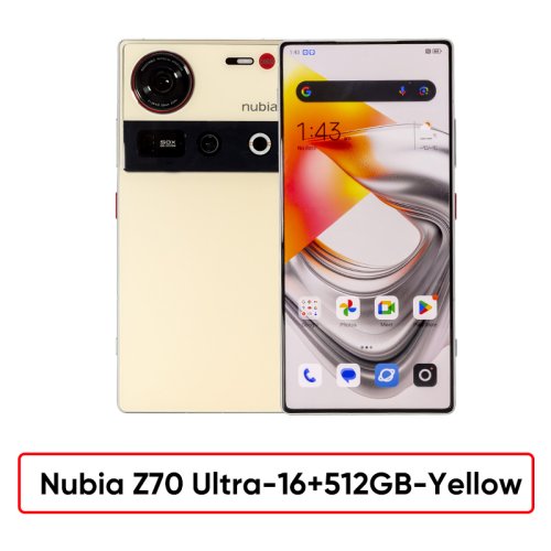 Imagen de Nubia Z70 Ultra 5G Smartphone Snapdragon 8 Elite 6.85'' 144Hz OLED Screen 6150 mAh Battery 64MP Came...
