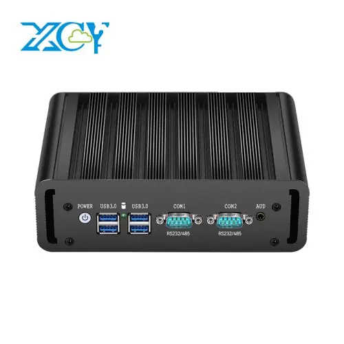 Image de Mini PC Industriel Sans Ventilateur Intel N100 - Double Ethernet & 4G LTE