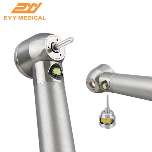 Afbeelding van Tandheelkundige turbine LED Hoge Snelheid Handstuk Luchtturbine 3 Waternevel Drukknop 2/4 Gat Roestvrij Staal TAND PRODUCT