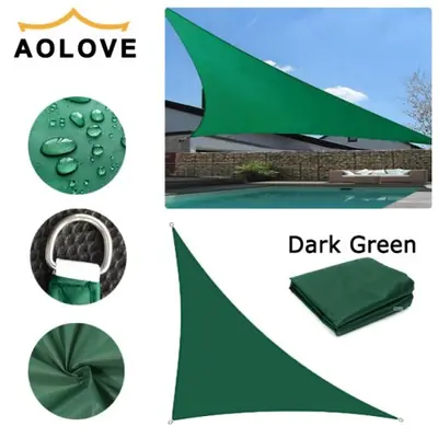 Image de Pare-Soleil Triangulaire Étanche pour Jardin et Piscine