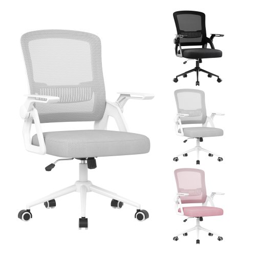 Silla Ergonómica de Malla con Soporte Lumbar