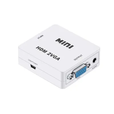 Image de Convertisseur HDMI vers VGA avec Audio - HD 1080p